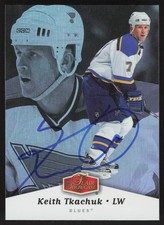 2006-07 Flair Showcase Keith Tkachuk Auto #86 St. Louis Blues