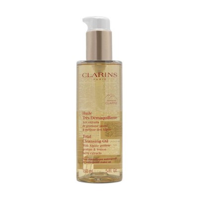 Clarins Total Cleansing Oil 150ml Face Make-up Remover Hydrating Cleanser