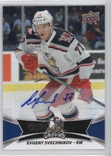 2016-17 Upper Deck AHL Auto SP Evgeny Svechnikov #137 Auto 0nr3