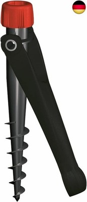 Krinner Vario Drill Sonnenschirmständer Sonnenschirmhalter Bodendübel schwarz f