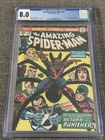 Amazing Spider-Man #135 CGC 8.0 2nd Punisher Appearance Bronze Age Spidey Key