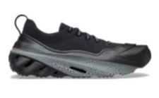 CROCS Mens Sz 8 Echo Surge Crackle Lightweight Lace Up Streetwear Black New