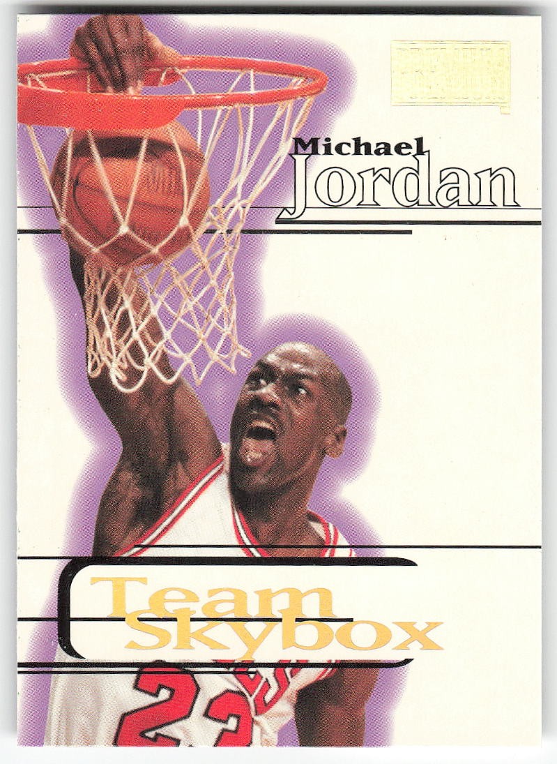 1997-98 SkyBox Premium #235 Michael Jordan BASKETBALL Chicago Bulls
