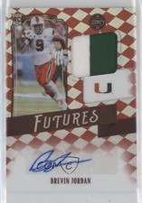 2021 Panini Legacy Futures Ruby 43/100 Brevin Jordan #FP-BJ Patch Auto qf8