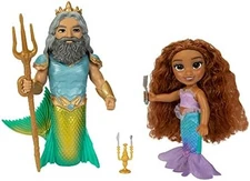 Ariel and King Triton Doll Petite Gift Set