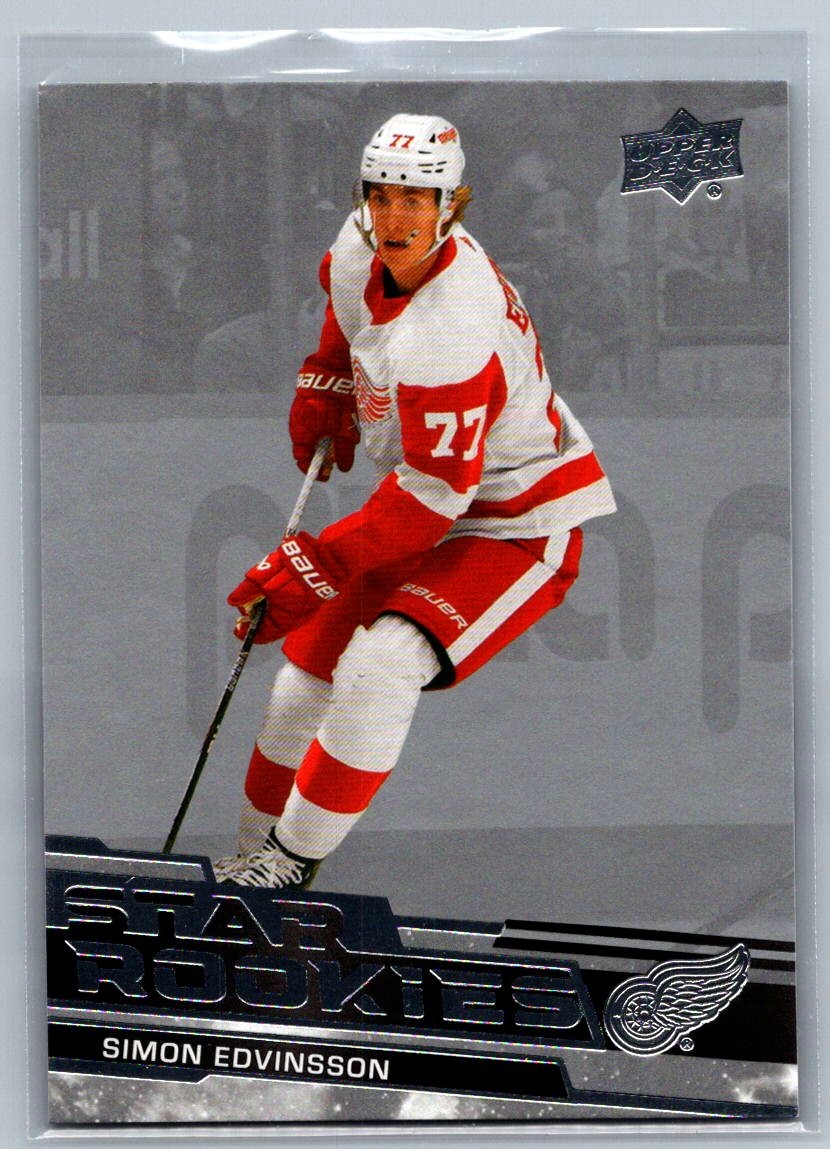 2023-24 Upper Deck NHL Star Rookies Box Set #15 Simon Edvinsson