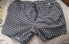 Image of Boss Monogram BB Swim Shorts U.K. Size L ,Quick Dry ,RRP £89, N.W.T.