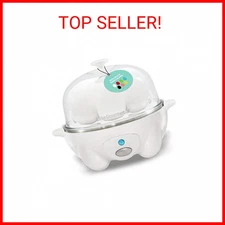 Rapid Egg Cooker for Hard, Medium, Soft Boiled Eggs - Poacher, Omelet Maker, 16-