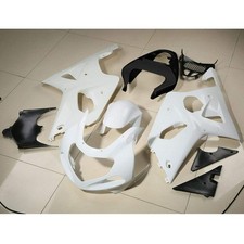 White Unpainted ABS Plastic Fairing Cowl Set for Suzuki GSXR1000 2000 2001 2002