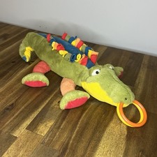 Jellycat Crocodile Activity Toy Happihoop Crocodile Alligator Crinkle Rattle
