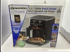 Daewoo Actuate 11L Air Fryer Dual Split Drawer