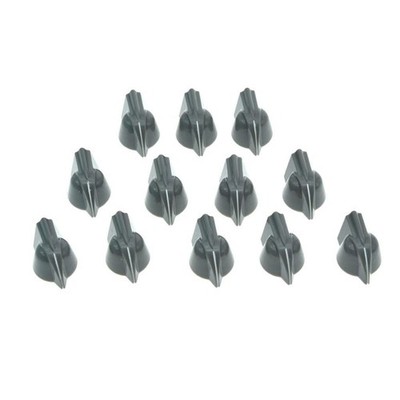 Dopro 12-Pack Vintage Raised Mini Chicken Head Knobs - Small Size Guitar Bass Po