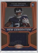 2023 Certified New Generation Jerseys Mirror Orange 118/249 Tyjae Spears 15ej