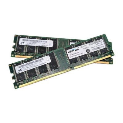 Lot of 1GB Desktop RAM Memory Sticks DDR1 SDRAM 180-Pin Crucial
