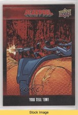 2019 Upper Deck Marvel Deadpool High Series You Tell 'Em! #114 READ 4et