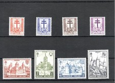 TIMBRE BELGIQUE 1951 N°868/875 NEUF** MNH