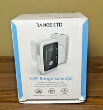Brand New RangeXTD WiFi Range Extender Signal Booster Speeds Up To 300mbps