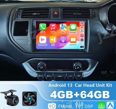 4-64GB Car head unit upgrade kit For Kia RIO 2017-2023 Carplay  Radio GPS Wifi