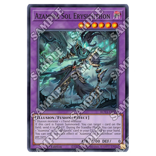 Rage Of The Abyss Yu-Gi-Oh! - Rage of the Abyss - Azamina Sol Erysichthon (Common) ROTA ...