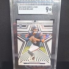Caleb Williams 2024 Panini Rookies & Stars Rookie #118 SGC 9 Bears NFL