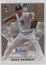 2023 Topps Series 2 Baseball Stars Gold 12/50 Greg Weissert #BSA-GW Auto 06z2