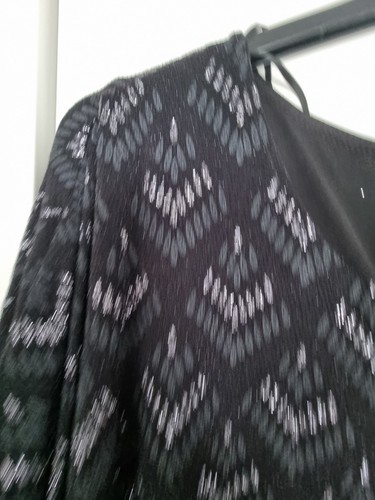 RÖMER schwarz Glitzer verziert Kontrast Kleid Größe 26/28 BRANDNEU MIT ETIKETT - Bild 13 von 22