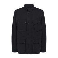BELSTAFF SERVICE ALPHA NYLON FIELDMASTER JACKET BLACK 2XL RRP £350 BNWT