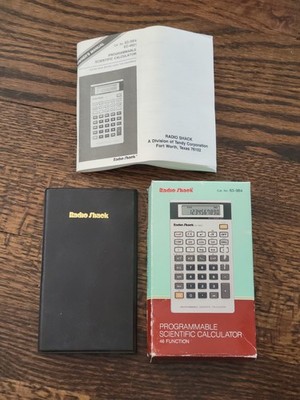 RadioShack Vintage Programmable Scientific Calculator #65-984 - NEW IN BOX 