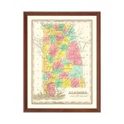 Old Map of Alabama 1831 - Vintage Alabama Art