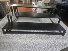 Metal Expandable Spice Rack Black