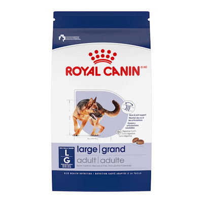 Royal Canin Size Health Nutrition Large Breed Adult Dry Dog Food, 17 lbs.