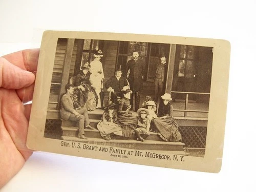 Original Photo of US Civil War General GRANT taken just days before his death!