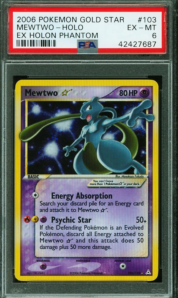 ミュウツー スター ☆ mewtwo gold star psa8 Mewtwo Gold Star Japanese | eBay