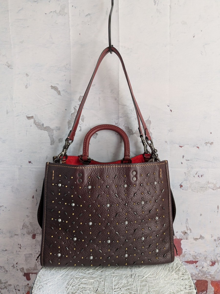 トレヴァ－・ブラウン Coach 1941 Rogue With Prairie Rivet's Handbag | eBay