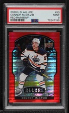 2020-21 Upper Deck Allure Red Rainbow Connor McDavid #50 PSA 9 MINT t3w