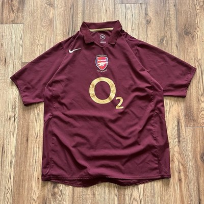 Arsenal Highbury 2005/06 Nike Home Jersey O2 Men's L-XL 1913–2006