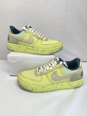 Size 8.5 - Nike Air Force 1 Crater Light Lemon Twist DH2521-700, Used.