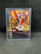 2020 Panini Football - Tyreek Hill Celebration On-card Auto Kansas City Chiefs