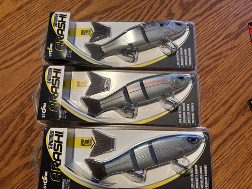 Storm Arashi ASW18 Swimbait – Nuotatore 7″ 2-13/16 Oz Scegli Colore (Estonia)