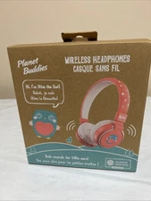Planet Buddies Bluetooth Wireless Headphones V3 - Olive Owl