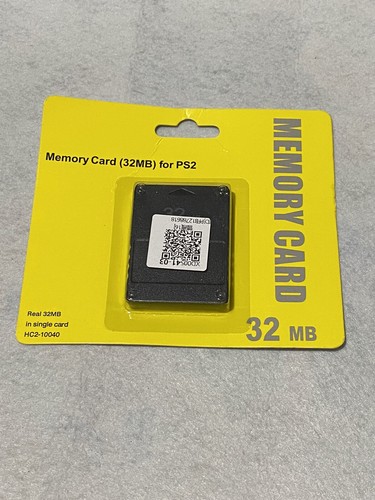 Memory Card 32 MB For Sony PlayStation 2 Brand New 0E