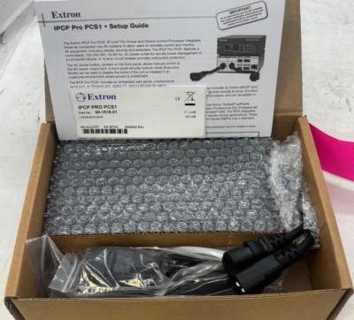 New Open Box Extron IPCP Pro PCS1 IP Link Pro Power and Device Control Processor