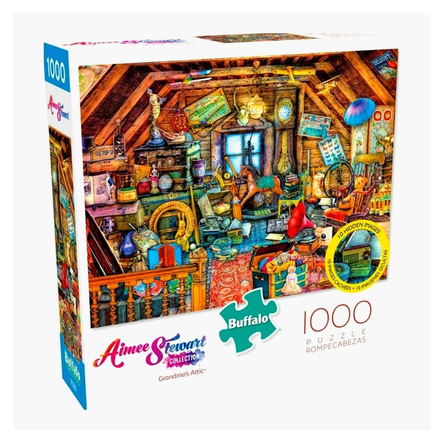 Buffalo 1000pc Stewart Aimee Games online sale for Attic