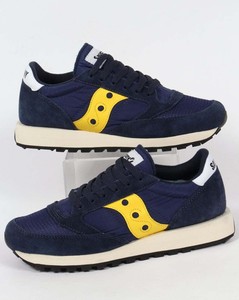 saucony gialle blu