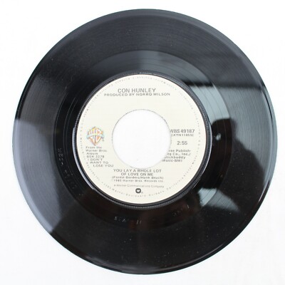 Con Hunley You Lay a Whole Lot Of Love On Me When It Hurts You Most 45 Record