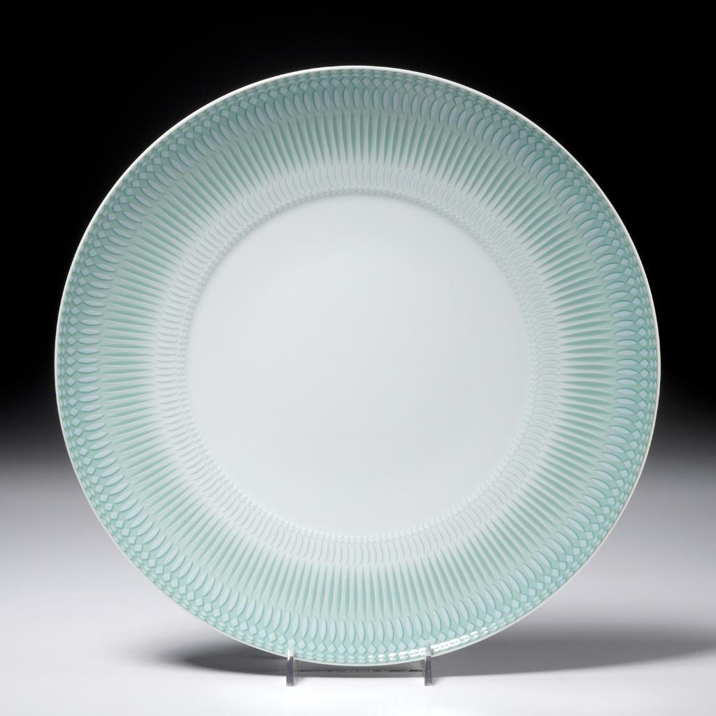 Vista Alegre Portugal Venezia Porcelain Dinner Plate NIB 11in. dia