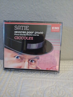E. Satie : Piano Works Classical Composers 2 Discs CD