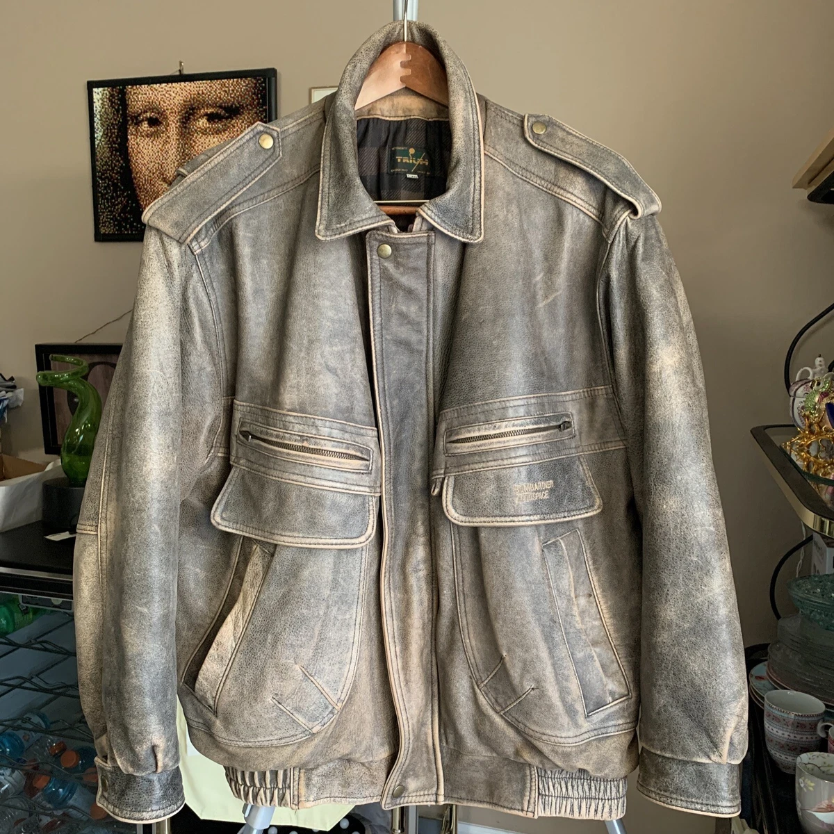 Vetements hotsell leather jacket