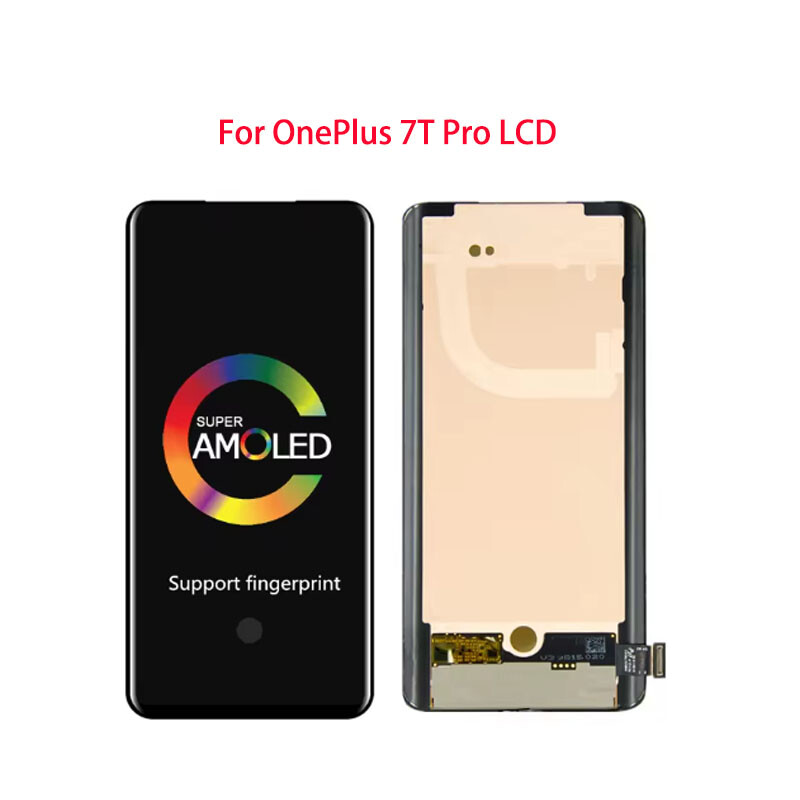 6.67'' Orig For OnePlus 7T Pro HD1911 AMOLED Display Touch Screen