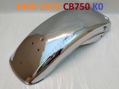 1969-1970 Honda CB750 K0 Rear Fender. '69 Honda CB750K Four SandCast Mud Guard.
